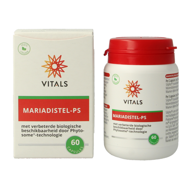 Vitals Milk Thistle-PS 60 Capsules