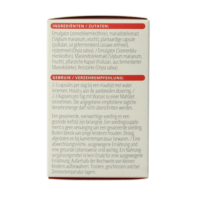 Vitals Milk Thistle-PS 60 Capsules