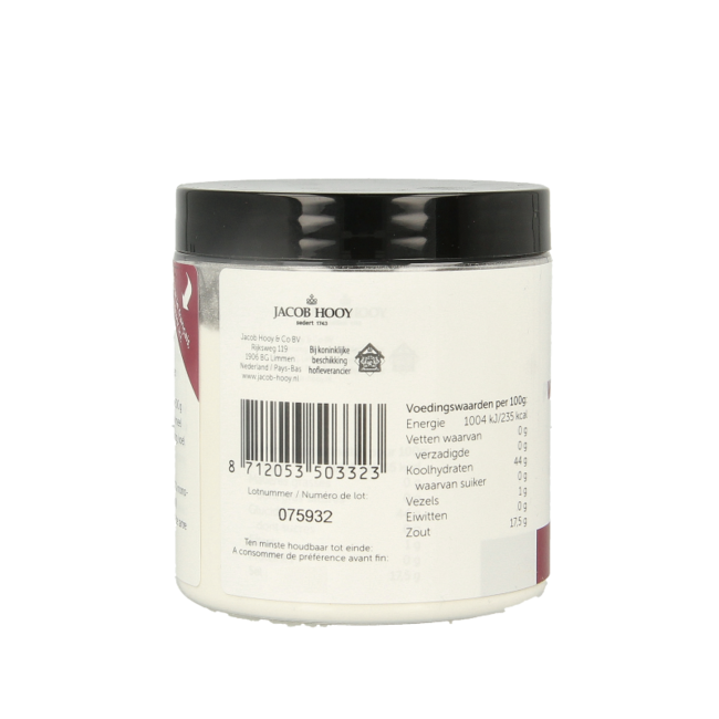 Jacob Hooy Cream of Tartar Baking Powder 125 Gram