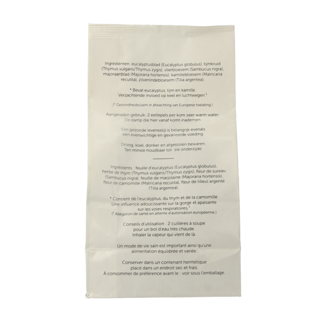 Jacob Hooy Herbes pour Bain de Vapeur 80 g