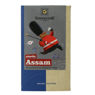 Sonnentor Assam English schwarzer Tee Bio 18 Beutel