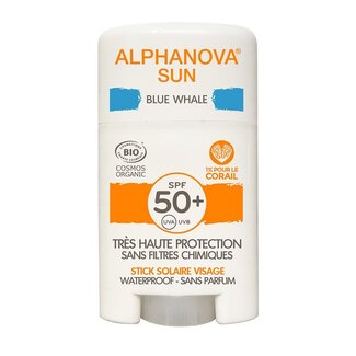 Alphanova Sun Alphanova Sun Sun Stick Gesicht Blau LSF50+ 12 Gramm