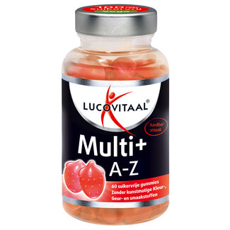 Lucovitaal Multi+ A bis Z 60 Gummies