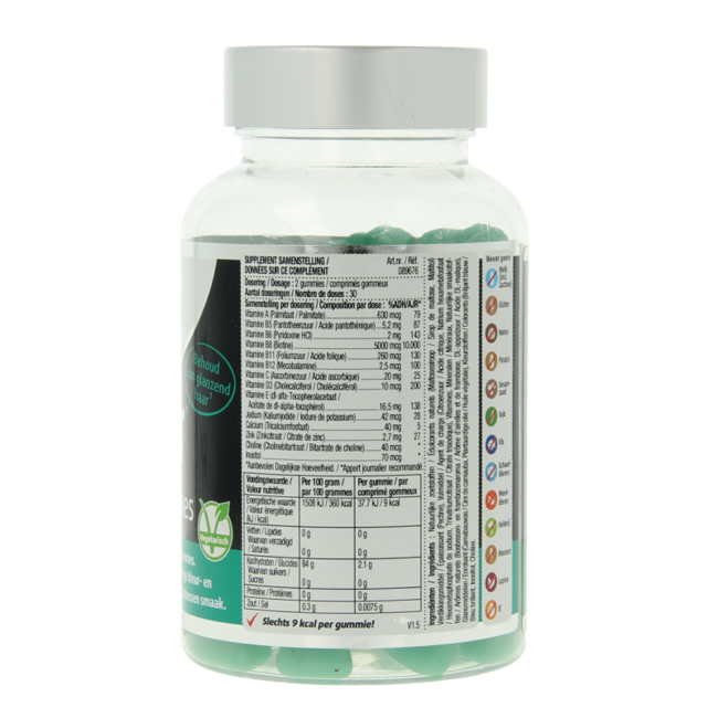 Vitamine per capelli 60 Gommose