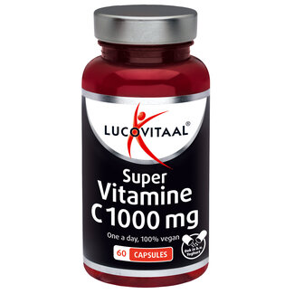 Lucovitaal Lucovitaal Vitamina C 1000mg vegan 60 Capsule