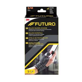 Futuro Tutore per Pollice Futuro Deluxe Taglia S/M Nero 1 Pezzo