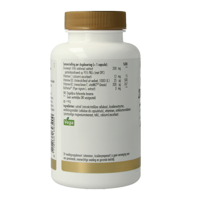 Vitamin K2 200 µg & D3 25 µg 60 vegetarische Kapseln