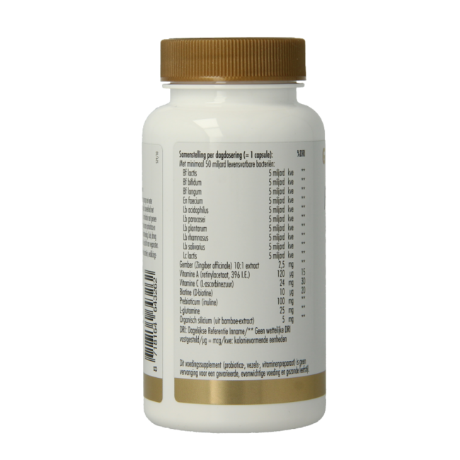 Probiotiques 50 milliards 30 gélules végétales