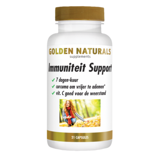 Golden Naturals Golden Naturals Supporto Immunitario cura di 7 giorni 21 capsule vegetariane