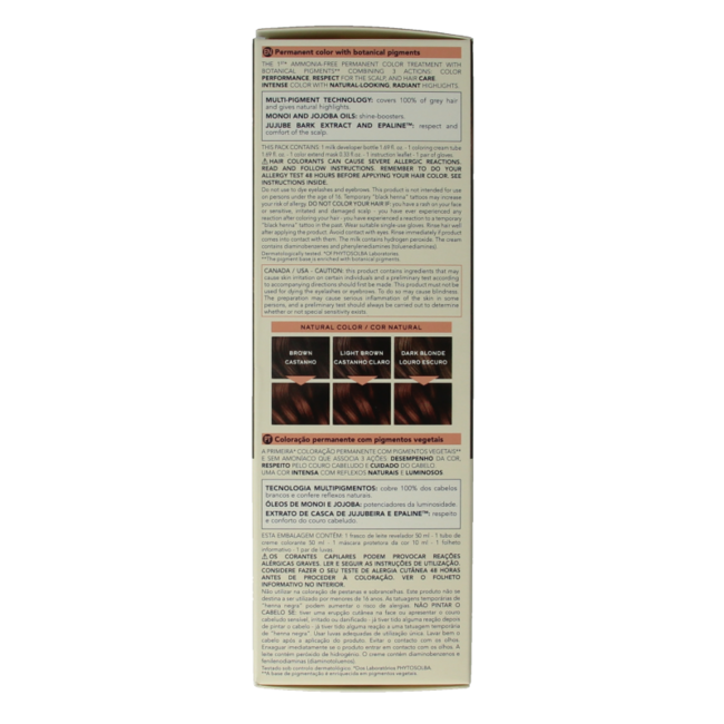 Phyto Paris Phytocolor 5.35 Castaño Claro Chocolate 1 unidad