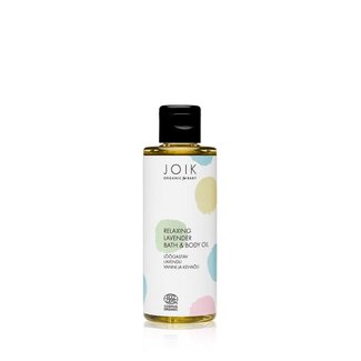 Joik Organics Huile de bain et corps relaxante à la lavande pour bébé bio 100 millilitres