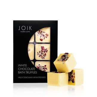 Joik Organics Tartufi da Bagno Joik Organics al Cioccolato Bianco 258 Grammi