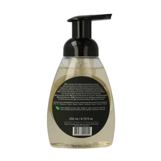 Joik Organics Foam handwash grapefruit & mandarin 250 Milliliter
