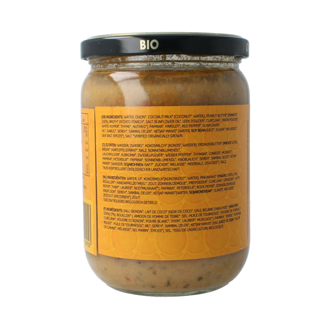 Yakso Soto katjang organic 500 Millilitres