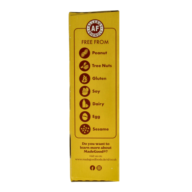 MadeGood Organic Chocolate Banana Granola Bars 24g - Pack of 6
