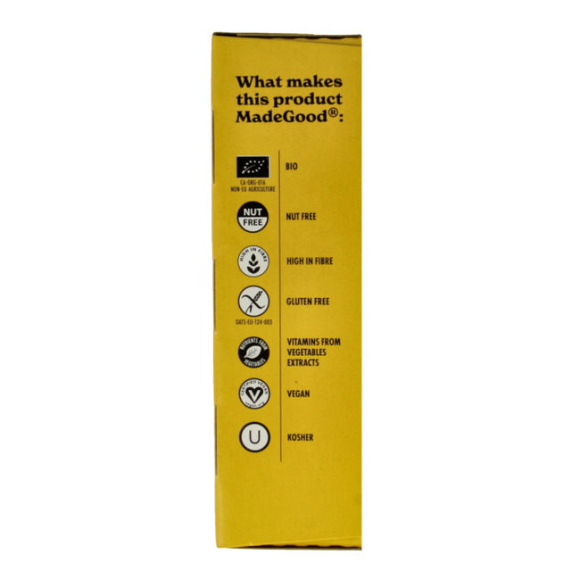 Barrette di Granola Biologiche Made Good Cioccolato e Banana, 24 g, Confezione da 6 Pezzi