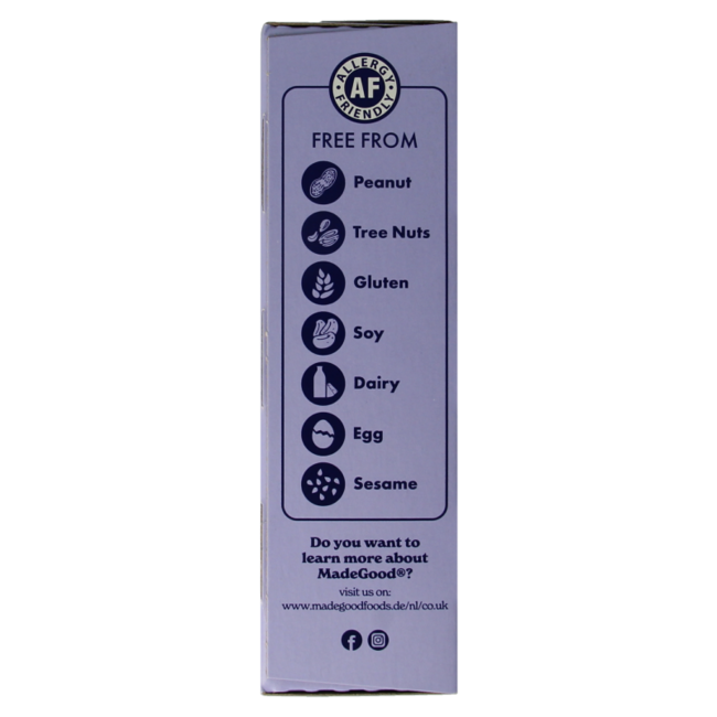 Baton granola Made Good, mieszane jagody, 24 g, bio, 6 sztuk