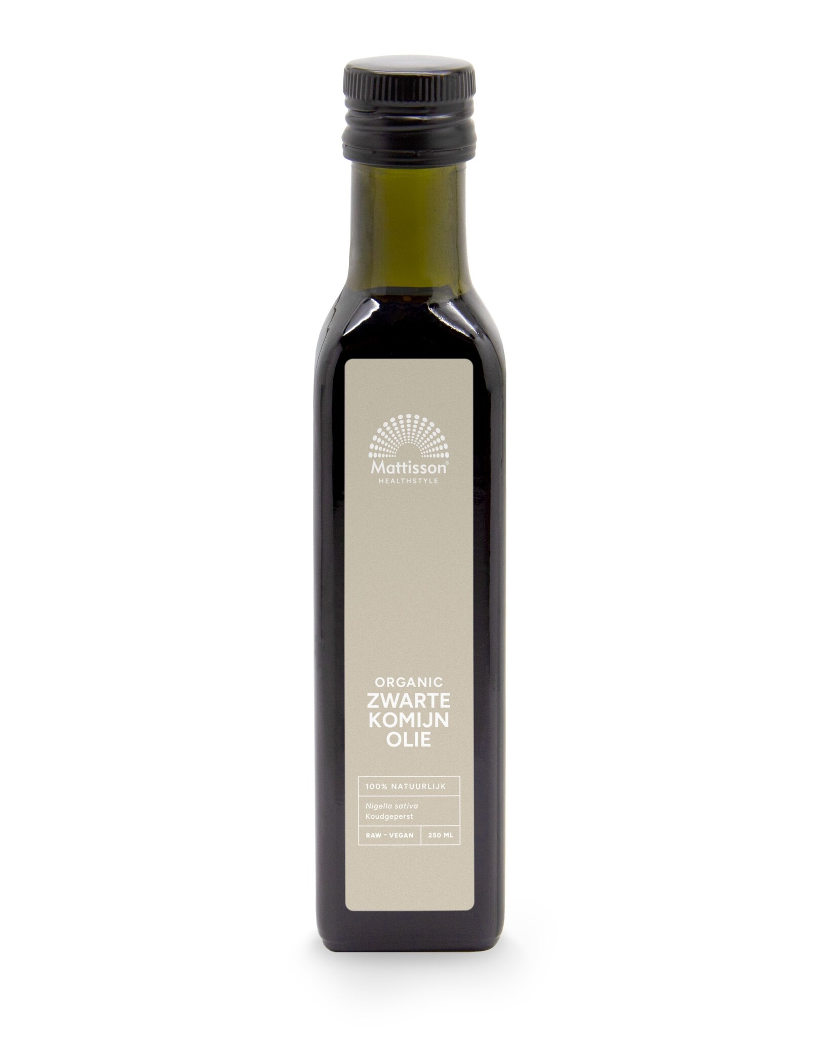 Mattisson Olio di Cumino Nero Biologico 250ml | Benessere Naturale