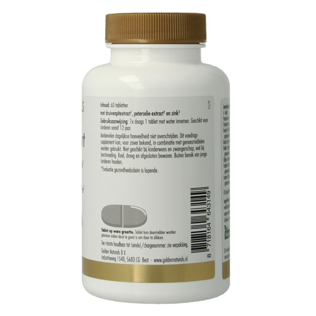 Golden Naturals Blood Pressure Support 60 Tablets