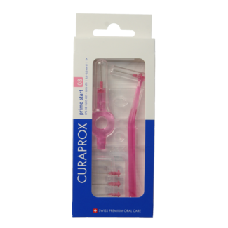 Curaprox Curaprox Prime Start Interdentalbürste 08 Rosa 3,2 mm, 5 Stück
