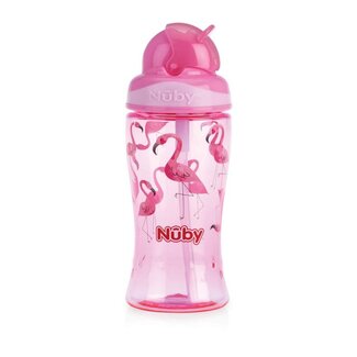 Nuby Flip it cup 360ml pink 1 Piece