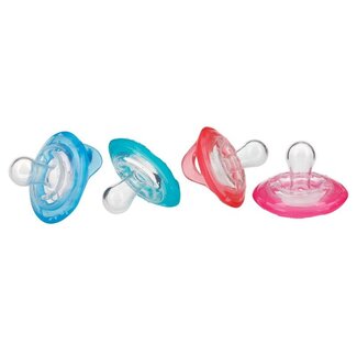 Nuby Natural flex cherry dummy 0-6 months 1 piece