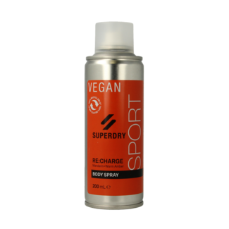 Superdry Sport RE:charge Herren-Körperspray 200 Milliliter