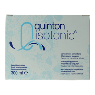 Quinton Quinton Isotonic ampułki 10ml 30 ampułek
