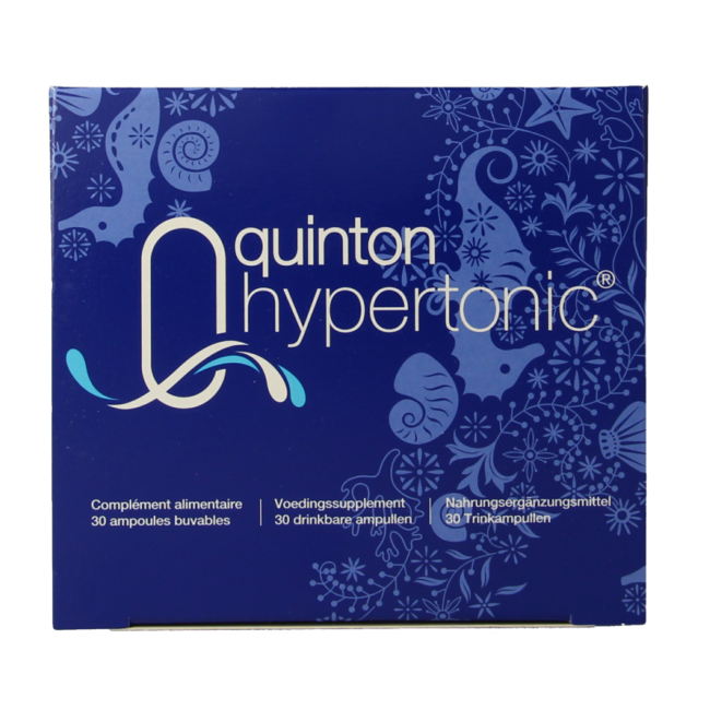 Quinton Hypertonic 30 ampoules de 10 ml