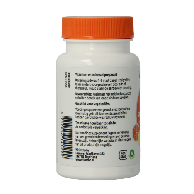 Zink + C kind zuigtabletten 30 comprimidos para chupar