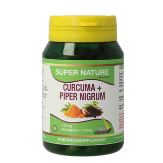 SNP SNP Cúrcuma & piper nigrum 510mg puro 60 Cápsulas vegetarianas