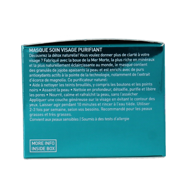 Masque minéral de soin du visage purifiant Ahava 50 ml