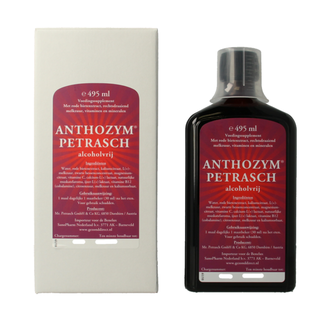 Petrasch Anthozym alkoholfrei 495 Milliliter