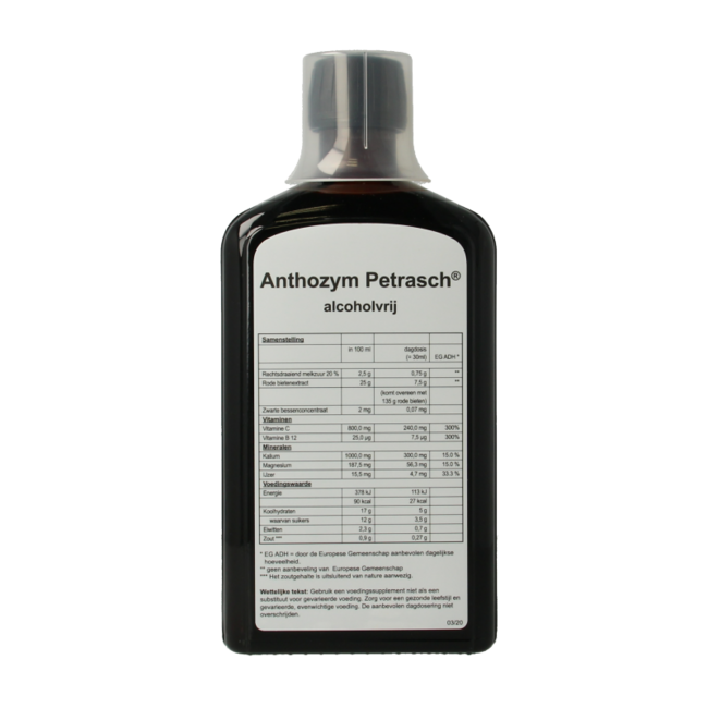 Petrasch Anthozym alcohol-free 495 Millilitres