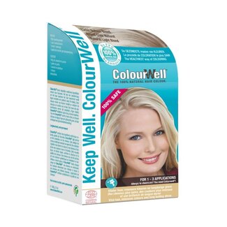 Colourwell Colourwell 100% Tinte natural para el cabello rubio natural claro 100 gramos