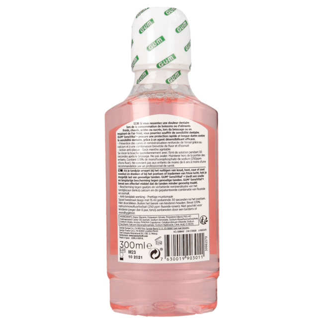 Bain de bouche GUM SensiVital 300 ml