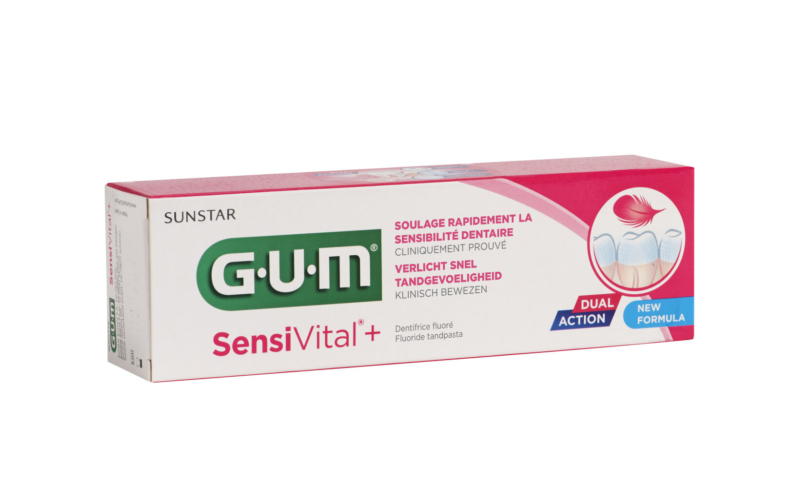 GUM Pasta de dientes GUM Sensivital+ 75 mililitros