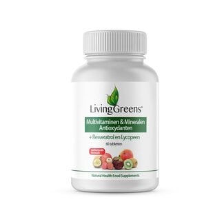 Livinggreens Multi vitamins & minerals antioxidant 60 Tablets