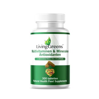 Livinggreens Multi vitamins & minerals antioxidant 300 Tablets