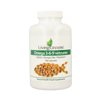 Livinggreens Livinggreens Omega 3-6-9 Complex 180 Capsules