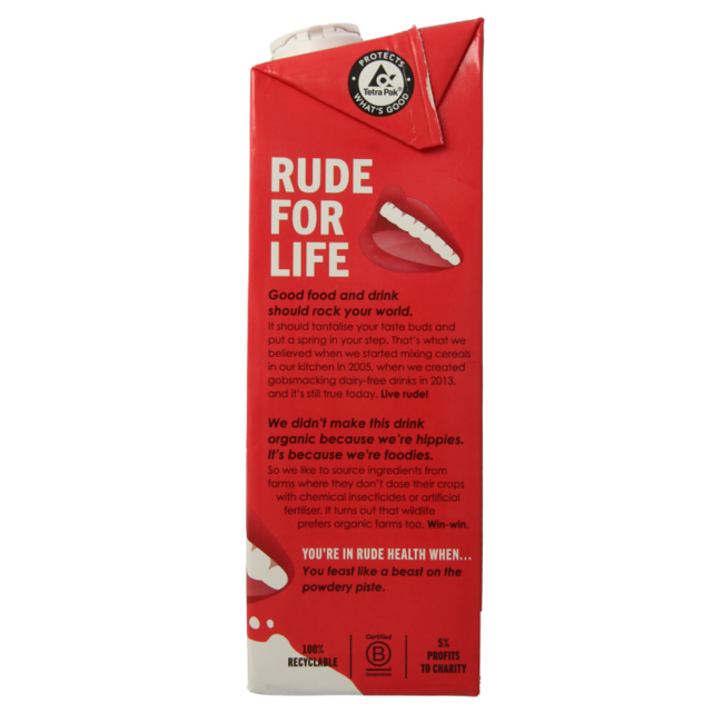 Hazelnootdrank bio 1 Liter