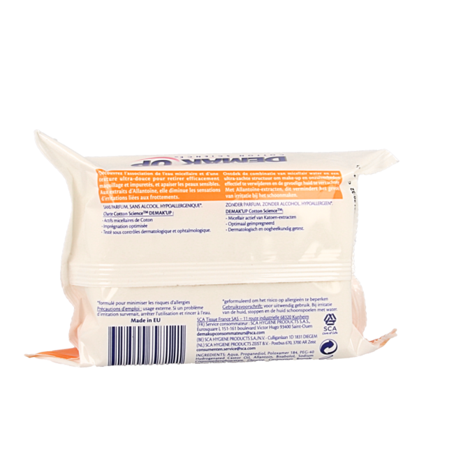 Sensitive cleansing wipes 23 pack