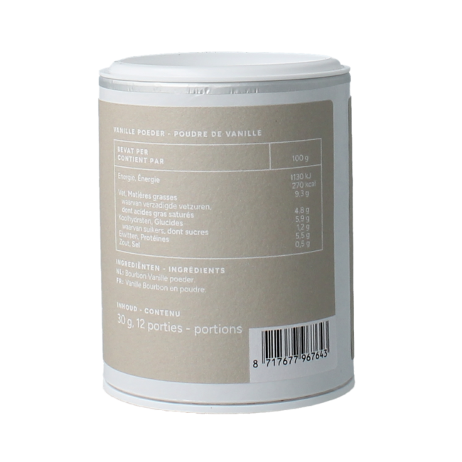 Bourbon vanilla powder 30 Gram