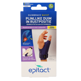 Epitact Orteza nocna na kciuk, lewa, rozmiar L, 1 sztuka
