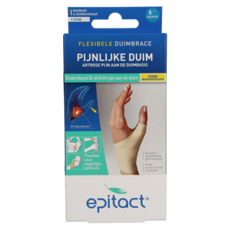 Epitact Órtesis de pulgar para el día izquierda talla M 1 unidad