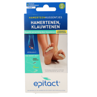Epitact Epitact Hammer Toe Cushions Size 41/45 - 2 Pieces