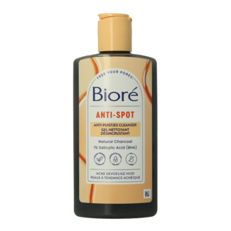 Biore Bioré Charcoal Anti-Blemish Cleanser 200ml