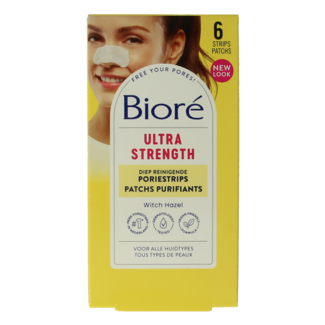 Biore Biore Ultra deep cleansing strips 6 Pieces