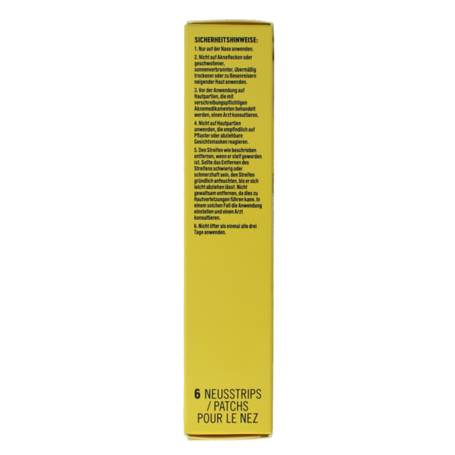 Biore Ultra deep cleansing strips 6 Pieces