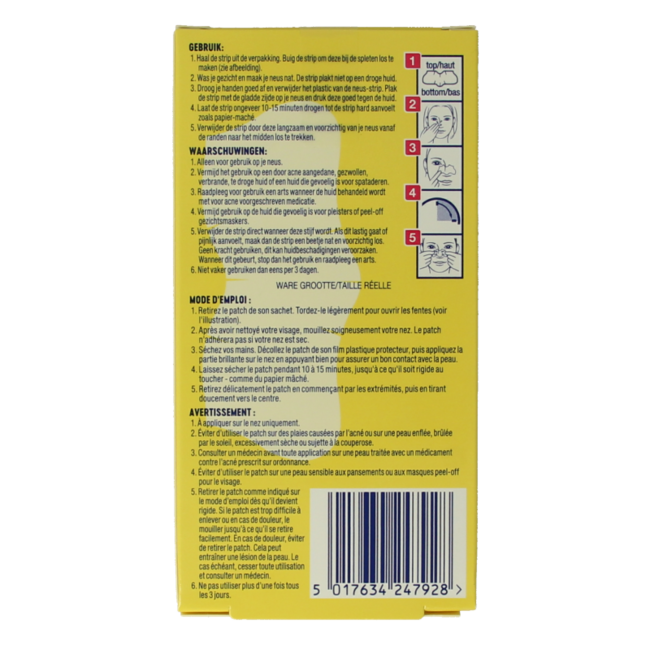 Biore Ultra deep cleansing strips 6 Pieces